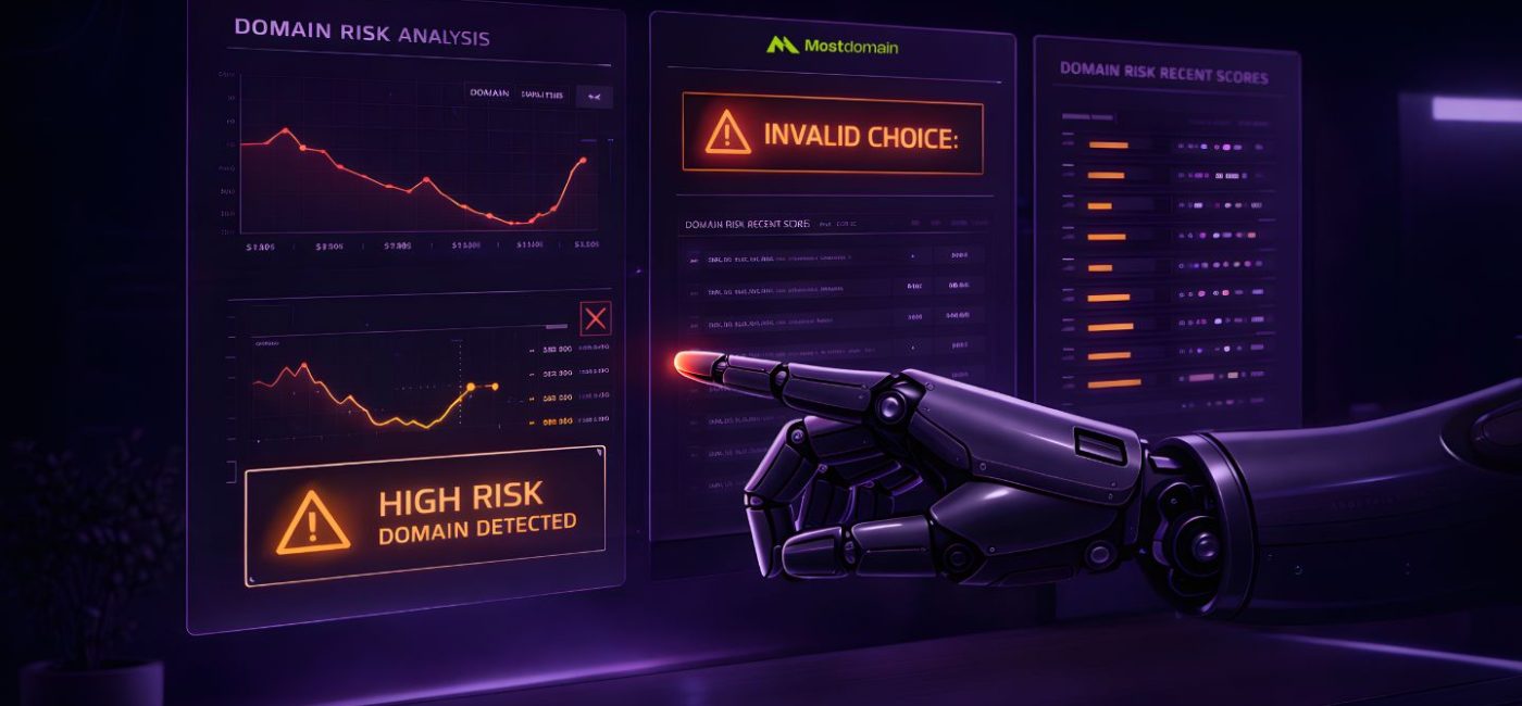 Mistakes investing in domains