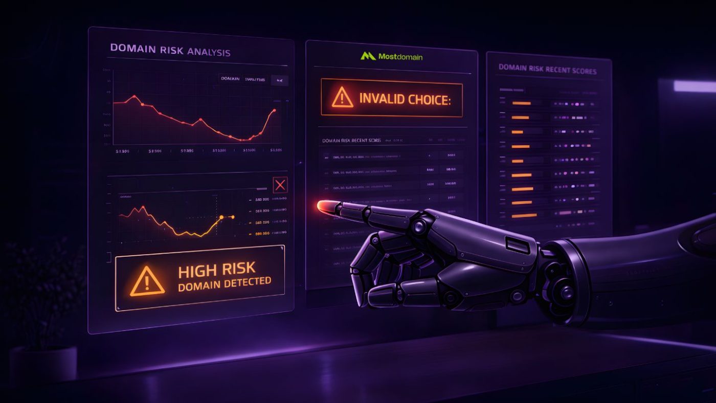 Mistakes investing in domains