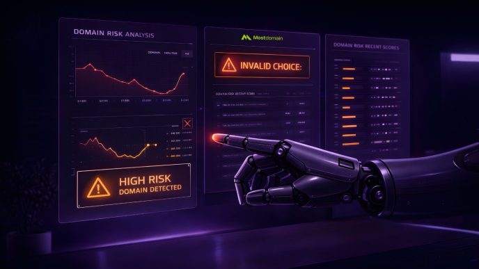 Mistakes investing in domains