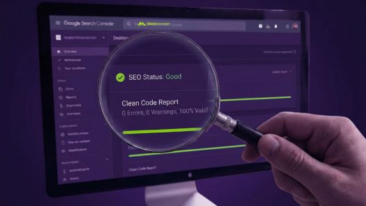 mostdomain google search console